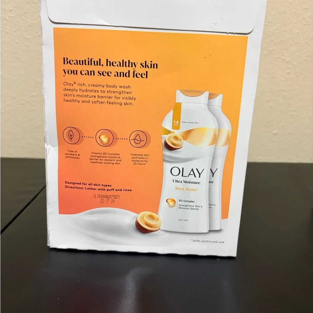 OLAY Ultra Moisture Shea Butter Body Wash with Vitamin B3
